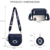 image:imageNCAA Bum Bags for Women Crossbody amp Small Wallet Large Capacity Crossbody Bum Bag Belt Bag for Gift Game Day TravelPSUNavy