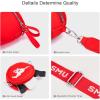 image:imageNCAA Bum Bags for Women Crossbody amp Small Wallet Large Capacity Crossbody Bum Bag Belt Bag for Gift Game Day TravelSMURed