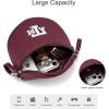 image:imageNCAA Bum Bags for Women Crossbody amp Small Wallet Large Capacity Crossbody Bum Bag Belt Bag for Gift Game Day TravelTAMBurgundy