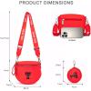 image:imageNCAA Bum Bags for Women Crossbody amp Small Wallet Large Capacity Crossbody Bum Bag Belt Bag for Gift Game Day TravelTTURed