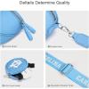 image:imageNCAA Bum Bags for Women Crossbody amp Small Wallet Large Capacity Crossbody Bum Bag Belt Bag for Gift Game Day TravelUNCLight Blue