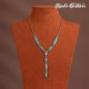 image:imageRustic Coutures Western Turquoise Necklace Jewelry for Women Cowgirl Vintage NecklaceETurquoise