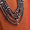 image:imageRustic Coutures Western Turquoise Necklace Jewelry for Women Cowgirl Vintage NecklaceFSilver