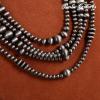 image:imageRustic Coutures Western Turquoise Necklace Jewelry for Women Cowgirl Vintage NecklaceFSilver