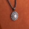 image:imageRustic Coutures Western Turquoise Necklace Jewelry for Women Cowgirl Vintage NecklaceLWhite