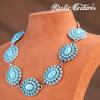 image:imageRustic Coutures Western Turquoise Necklace Jewelry for Women Cowgirl Vintage NecklaceRTurquoise