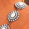 image:imageRustic Coutures Western Turquoise Necklace Jewelry for Women Cowgirl Vintage NecklaceRWhite