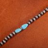 image:imageRustic Coutures Western Turquoise Necklace Jewelry for Women Cowgirl Vintage NecklaceRound ConchoTurquoise