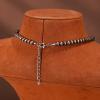 image:imageRustic Coutures Western Turquoise Necklace Jewelry for Women Cowgirl Vintage NecklaceRound ConchoTurquoise