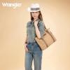 image:imageWrangler Distressed Tote Bag for Women Western Braided Purse Multi Pockets Handbags and Shoulder BagRterotan