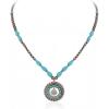 Round Concho-Turquoise