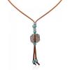 image:imageRustic Coutures Western Turquoise Necklace Jewelry for Women Cowgirl Vintage NecklaceY ShapedTurquoise