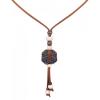 image:imageRustic Coutures Western Turquoise Necklace Jewelry for Women Cowgirl Vintage NecklaceY ShapedWhite Turquoise