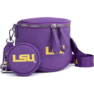 image:imageNCAA Bum Bags for Women Crossbody amp Small Wallet Large Capacity Crossbody Bum Bag Belt Bag for Gift Game Day TravelLsuburgundy