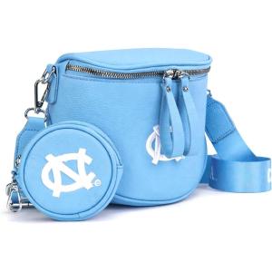 image:imageNCAA Bum Bags for Women Crossbody amp Small Wallet Large Capacity Crossbody Bum Bag Belt Bag for Gift Game Day TravelUNCLight Blue