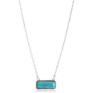 image:imageRustic Coutures Western Turquoise Necklace Jewelry for Women Cowgirl Vintage NecklaceDTurquoise