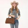 image:imageRetro Y2K Handbag Leopard Belt Tote Bag for Women with Crossbody StrapBrown