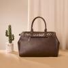 image:imageRetro Y2K Handbag Leopard Belt Tote Bag for Women with Crossbody StrapCoffee