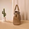 image:imageRetro Y2K Handbag Leopard Belt Tote Bag for Women with Crossbody StrapKhaki