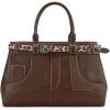 image:imageRetro Y2K Handbag Leopard Belt Tote Bag for Women with Crossbody StrapCoffee