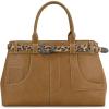 image:imageRetro Y2K Handbag Leopard Belt Tote Bag for Women with Crossbody StrapKhaki