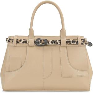 image:imageRetro Y2K Handbag Leopard Belt Tote Bag for Women with Crossbody StrapBeige