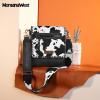 image:imageMontana West Crossbody Bags for Women with Dual Compartments Western Cross Body Purse with Leopard Print Guitar StrapBcowbk
