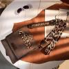 image:imageMontana West Crossbody Bags for Women with Dual Compartments Western Cross Body Purse with Leopard Print Guitar StrapCoffee