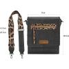image:imageMontana West Crossbody Bags for Women with Dual Compartments Western Cross Body Purse with Leopard Print Guitar StrapGrey