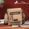 image:imageMontana West Crossbody Bags for Women with Dual Compartments Western Cross Body Purse with Leopard Print Guitar StrapKaki