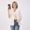 image:imageMontana West X Wrangler Womens Wallet Bifold Ladies Female Large Capacity Wallet Minimalist Card Cases Money Organizer RFID Blocking Wallet with ID Window and Zipper PocketContrast Coffee Beige