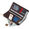 image:imageMontana West X Wrangler Womens Wallet Bifold Ladies Female Large Capacity Wallet Minimalist Card Cases Money Organizer RFID Blocking Wallet with ID Window and Zipper PocketContrast Coffee Beige