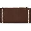 image:imageMontana West X Wrangler Womens Wallet Bifold Ladies Female Large Capacity Wallet Minimalist Card Cases Money Organizer RFID Blocking Wallet with ID Window and Zipper PocketContrast Coffee Beige
