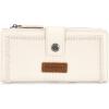 image:imageMontana West X Wrangler Womens Wallet Bifold Ladies Female Large Capacity Wallet Minimalist Card Cases Money Organizer RFID Blocking Wallet with ID Window and Zipper PocketBeige