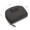 image:imageMontana West Wrangler Small Keychain Wallet for Women RFID Blocking Credit Card Holder Floral Tooling Coin Purse Coffee WG338W1021CFA Floral Black