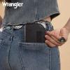 image:imageMontana West Wrangler Small Keychain Wallet for Women RFID Blocking Credit Card Holder Floral Tooling Coin Purse Coffee WG338W1021CFA Floral Black