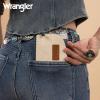 image:imageMontana West Wrangler Small Keychain Wallet for Women RFID Blocking Credit Card Holder Floral Tooling Coin Purse Coffee WG338W1021CFFloral Beige with Keychain