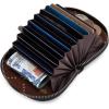 image:imageMontana West Wrangler Small Keychain Wallet for Women RFID Blocking Credit Card Holder Floral Tooling Coin Purse Coffee WG338W1021CFFloral Black with Keychain