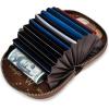 image:imageMontana West Wrangler Small Keychain Wallet for Women RFID Blocking Credit Card Holder Floral Tooling Coin Purse Coffee WG338W1021CFFloral Brown with Keychain