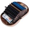 image:imageMontana West Wrangler Small Keychain Wallet for Women RFID Blocking Credit Card Holder Floral Tooling Coin Purse Coffee WG338W1021CFFloral Dark Pink with Keychain