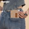 image:imageMontana West Wrangler Small Keychain Wallet for Women RFID Blocking Credit Card Holder Floral Tooling Coin Purse Coffee WG338W1021CFFloral Tan with Keychain