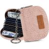 Floral Dark Pink with Keychain