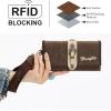 image:imageMontana West Wrangler Wristlet Wallets for Women Clutch Purse RFID Blocking Wallet Credit Card HolderCoffee