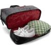 image:imageTexas Tech Duffel Gym Bag with Shoe amp Wet Compartment Texas Tech Overnight Travel Bag for Fan Graduation Gift  Beige NCTTU008BGBlack
