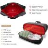 image:imageTexas Tech Duffel Gym Bag with Shoe amp Wet Compartment Texas Tech Overnight Travel Bag for Fan Graduation Gift  Beige NCTTU008BGBlack