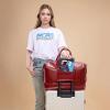 image:imageTexas Tech Duffel Gym Bag with Shoe amp Wet Compartment Texas Tech Overnight Travel Bag for Fan Graduation Gift  Beige NCTTU008BGBurgundy