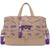 image:imageTexas Tech Duffel Gym Bag with Shoe amp Wet Compartment Texas Tech Overnight Travel Bag for Fan Graduation Gift  Beige NCTTU008BGKhaki