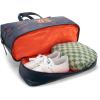 image:imageTexas Tech Duffel Gym Bag with Shoe amp Wet Compartment Texas Tech Overnight Travel Bag for Fan Graduation Gift  Beige NCTTU008BGNavy