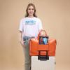 image:imageTexas Tech Duffel Gym Bag with Shoe amp Wet Compartment Texas Tech Overnight Travel Bag for Fan Graduation Gift  Beige NCTTU008BGOrange