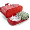image:imageTexas Tech Duffel Gym Bag with Shoe amp Wet Compartment Texas Tech Overnight Travel Bag for Fan Graduation Gift  Beige NCTTU008BGRed